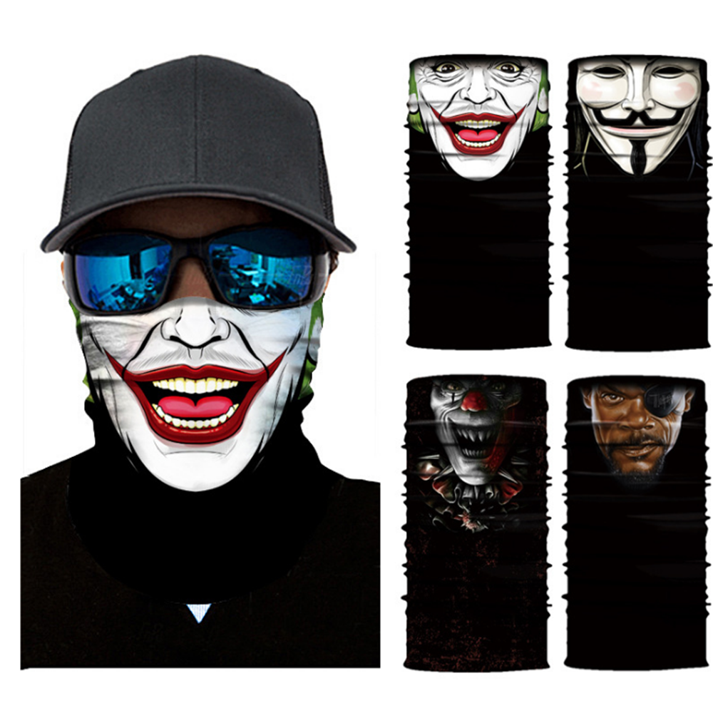 Promotional Multifunctional Seamless Tube Anti-UV Windproof Face Mask Scarf Bandana