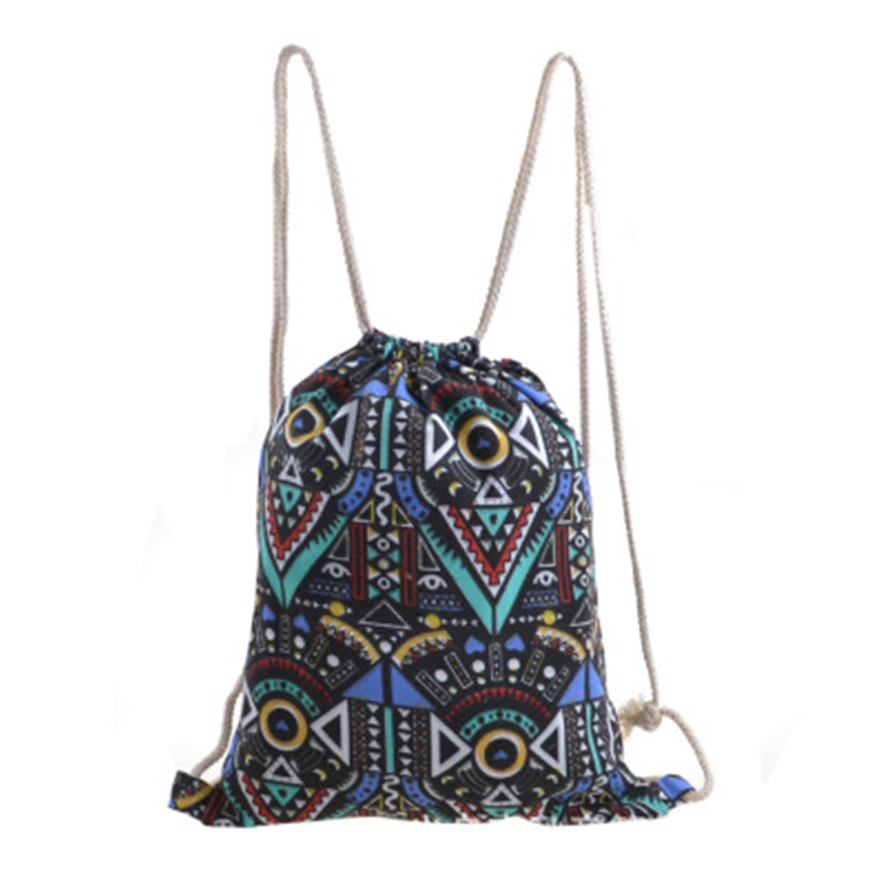 Wholesale Reusable Cheap 210D Drawstring Polyester Bag