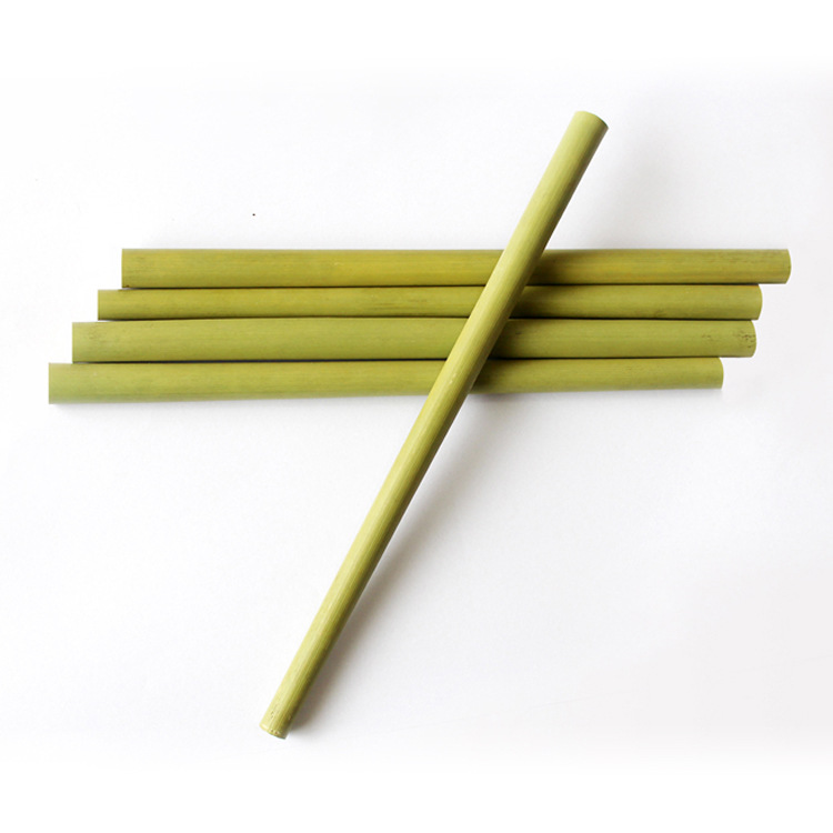 Wholesale Organic Reusable Biodegradable Customized Logo Natural Bamboo Straw