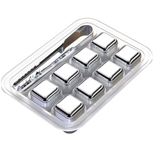 Reusable Stainless Steel Ice Cubes Will Never Leak, Melt, Or Leave Rock Dust in Your Drinks