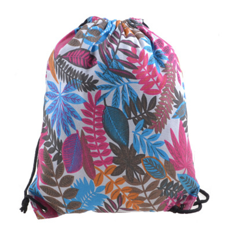 Small Gift Custom Organza Backpack Felt 600D Polyester Nylon Non Woven Drawstring Bag