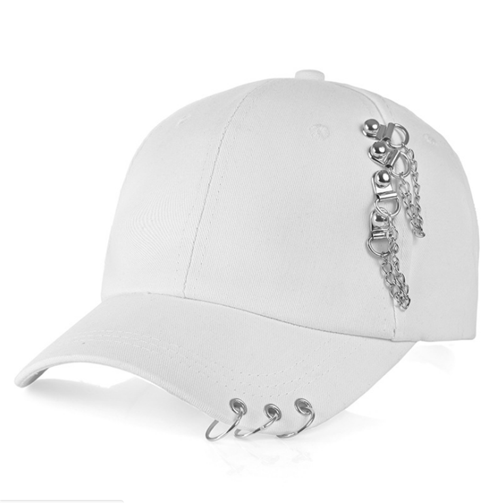 Fashionable Hat Outdoor Sports Iron- Hoop Pure Color Baseball Caps
