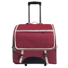 Comfortable Capsule Pet Travel Backpack Durable Pet Trolley Backpack